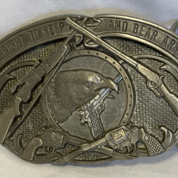The Right to Keep and Bear Arms Buckles of America Masterpiece Collection BA-198 - Picture 2 of 13